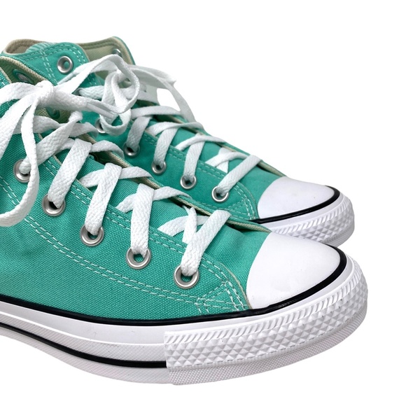 Converse Ctas High Top Women's Shoes Canvas Green Sneakers Skateboarding A03796F - Picture 4 of 11
